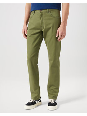 Wrangler Wrangler Jeansy GREENSBORO Zielony Straight Leg