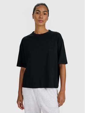 4F 4F T-Shirt 4FRSS25TTSHF2979-20S Czarny Oversize