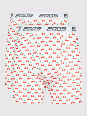 2005 2005 2er-Set Boxershorts Boxers Weiß