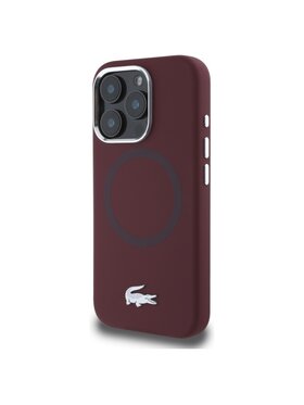 Lacoste Lacoste Etui na telefon Croco Logo Czerwony