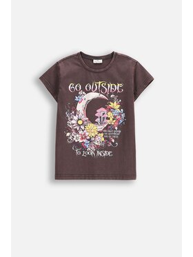 Coccodrillo Coccodrillo T-Shirt WC5143201DGJ-019 Szary Regular Fit