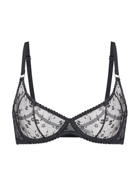 Merci Lingerie Merci Lingerie Biustonosz balkonetka EB1ISABD Szary