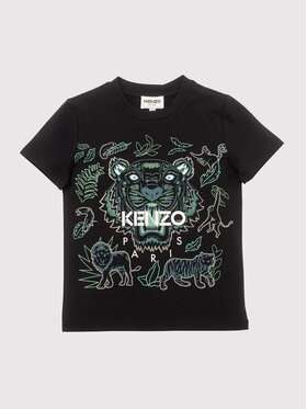 Kenzo Kids Kenzo Kids T-shirt K25171 Crna Regular Fit