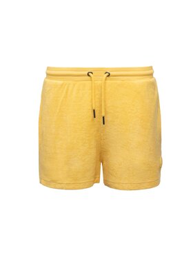 Jott Jott Szorty plażowe SS24WSHO20-60A_S Żółty Straight Fit
