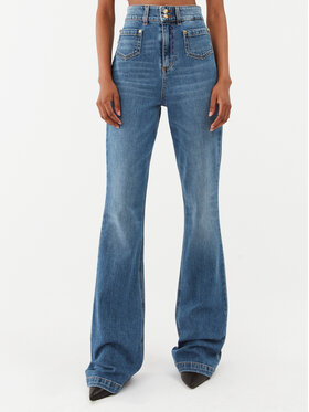 Just Cavalli Just Cavalli Jeans hlače 75PAB5F0 Modra Flare Fit