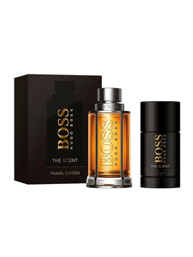HUGO BOSS HUGO BOSS Boss The Scent For Man zestaw woda toaletowa spray 100ml + dezodorant sztyft 75ml Zestaw zapachowy