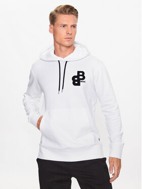 BOSS Boss Majica dugih rukava 50499925 Bijela Regular Fit