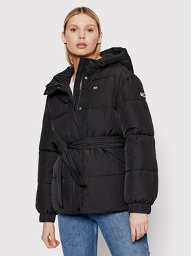 Tommy Jeans Tommy Jeans Giubbotto piumino Belted Puffer DW0DW11101 Nero Regular Fit