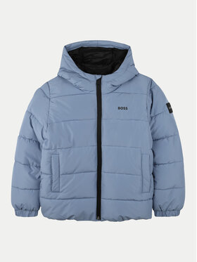 BOSS BOSS Зимова куртка J51237 S Голубий Regular Fit