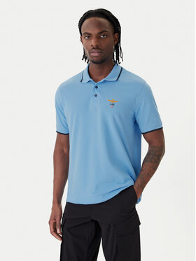 Aeronautica Militare Aeronautica Militare Polo 261PO1308UP00082 Niebieski Regular Fit
