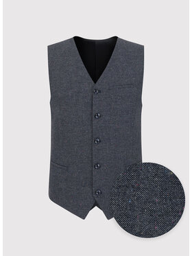 Pako Lorente Pako Lorente Kamizelka P22WP-8X-042 Szary Slim Fit