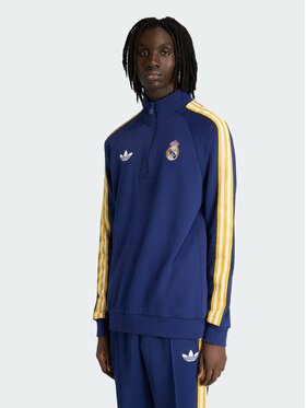 adidas adidas Bluza Real Madrid Originals Błękitny Regular Fit
