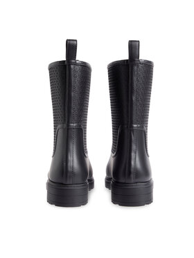 Calvin Klein Gumene čizme Ess Rainboot - Nano Mono Wl HW0HW01706 Crna