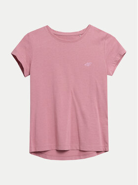 4F 4F Футболка 4FJWSS24TTSHF1110 Рожевий Regular Fit