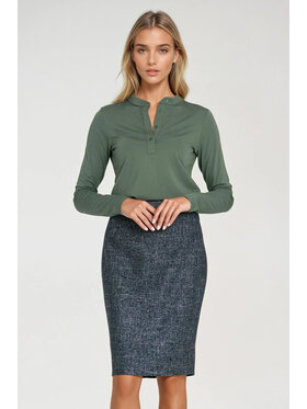 NIFE NIFE Halenka B195 Zelená Comfort Fit