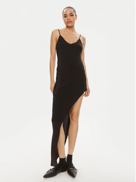 One Teaspoon One Teaspoon Kokteilinė suknelė Goldie 26319 Juoda Slim Fit