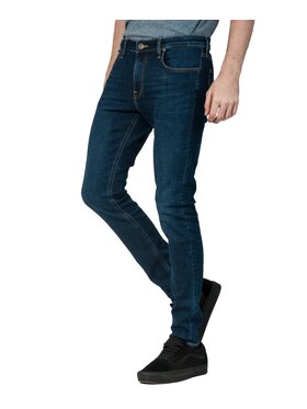 Lee Lee Jeansy L736QDHQ Granatowy Skinny Fit