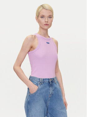 HUGO HUGO Felső 50508857 Rózsaszín Slim Fit