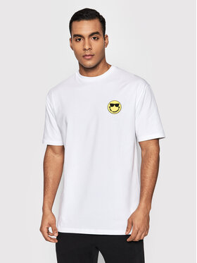 KARL LAGERFELD KARL LAGERFELD T-shirt SMILEY WORLD 755440 Blanc Regular Fit