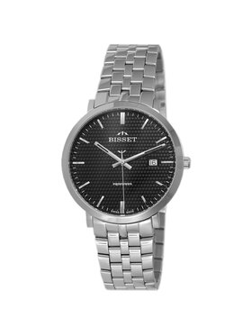 Bisset Bisset Zegarek BSDE86SIBX05BX Srebrny