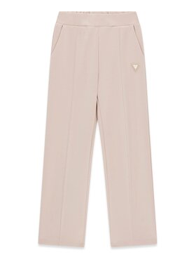 Guess Kids Guess Kids Spodnie materiałowe 183819 Beżowy Regular Fit