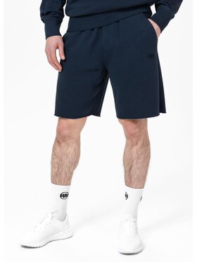 PITBULL PITBULL Szorty sportowe Lancaster Granatowy Regular Fit