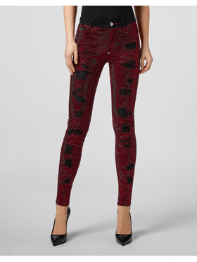 PHILIPP PLEIN PHILIPP PLEIN Jeans 23889 Bordeaux Slim Fit