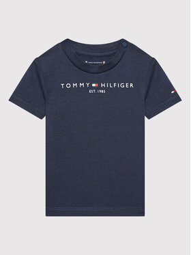 Tommy Hilfiger Tommy Hilfiger Тишърт Baby Essential KN0KN01487 Тъмносин Regular Fit