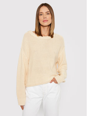 American Eagle American Eagle Pulover 034-0348-9571 Bež Relaxed Fit
