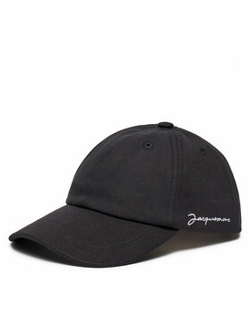 JACQUEMUS JACQUEMUS Czapka z daszkiem 216AC009 Czarny
