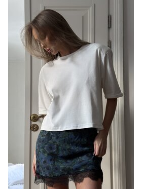 ROSE AVENUE ROSE AVENUE T-Shirt CLAIRE Biały Regular Fit