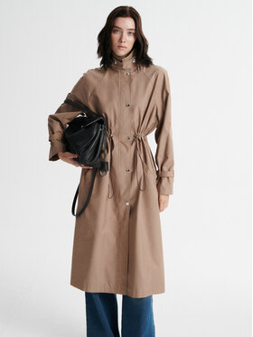 MARI PRETI MARI PRETI Trench STELLA Marrone Regular Fit