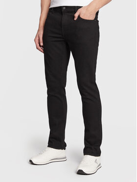 Guess Джинси Angels M2YAN2 D4Q51 Чорний Slim Fit
