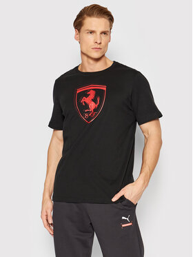 Puma Puma T-Shirt Scuderia Ferrari Race 533752 Czarny Regular Fit