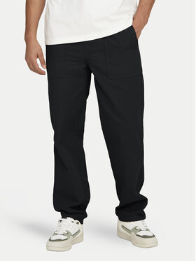 Only & Sons Only & Sons Pantaloni din material Sinus 22030239 Negru Loose Fit