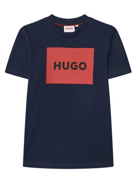 HUGO HUGO T-shirt G00572 S Tamnoplava Regular Fit