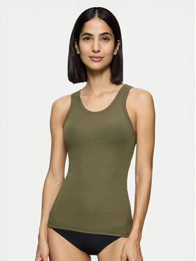 Triumph Triumph Topiņš Beauty Layers 10221176 Zaļš Slim Fit
