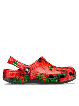 Crocs Crocs Klapki Classic Hyper Real Clog 208343 Kolorowy