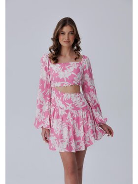 LAURELLA LAURELLA Každodenní šaty 4SS215 Růžová Regular Fit