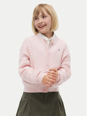 Tommy Hilfiger Tommy Hilfiger Кардиган KG0KG09076 Светлорозов Regular Fit