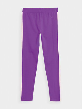 4F 4F Leggings 4FJAW23TTIGF094 Ljubičasta Slim Fit