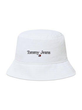 Tommy Jeans Tommy Jeans Klobúk Bucket Tjw Sport Hat AW0AW12627 Biela