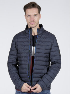 Cross Jeans Cross Jeans Kurtka przejściowa 40224-021 Granatowy Regular Fit