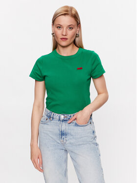 Hugo Hugo Top 50489117 Zelena Regular Fit