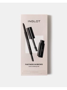 INGLOT INGLOT Partners in Brows Zestaw do makijażu