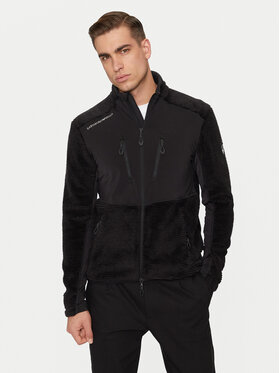 EA7 Emporio Armani EA7 Emporio Armani Majica dugih rukava 6DPMA4 PJSTZ 1200 Crna Regular Fit