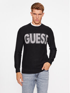 Guess Guess Džemperis M3BR50 Z38V2 Melns Regular Fit