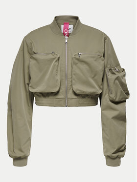 ONLY ONLY Bundy bomber Saga 15336303 Zelená Regular Fit
