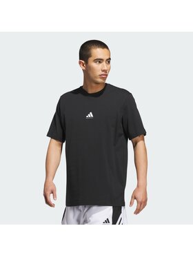 adidas adidas Koszulka techniczna 151229 Czarny Loose Fit