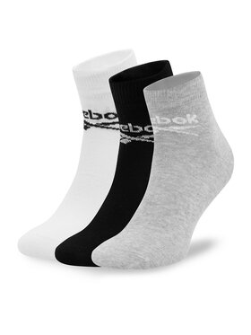 Reebok Reebok Набір з 3 пар низьких шкарпеток unisex R0429-SS24 (3-pack) Кольоровий